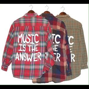 Oversized custom flannel (Warm)