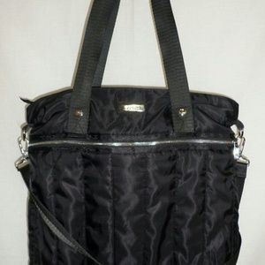 Zella black tote bag