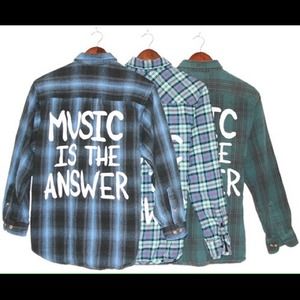 Oversized custom flannel (Cool)