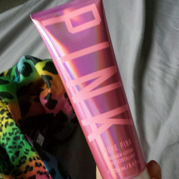 Victoria's secret pink glitter lotion