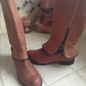 BCBGeneration Cognac like new Spat Cuff boots 7.5M