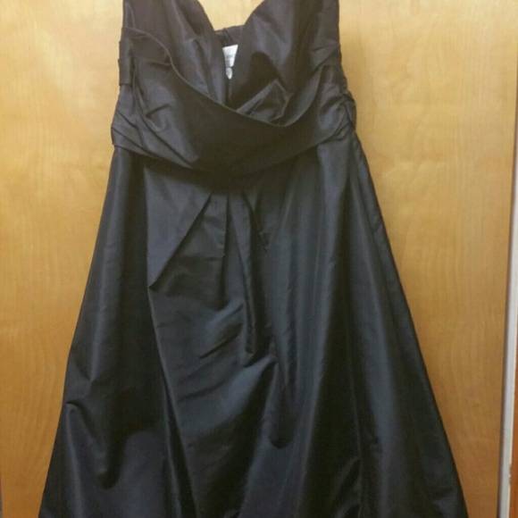 Donna Ricco size 12 black cocktail dress