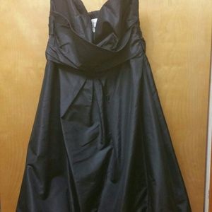 Donna Ricco size 12 black cocktail dress