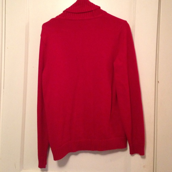 Lauren by Ralph Lauren red knitted sweater - Picture 3 of 3