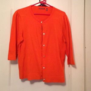 525 America orange sweater