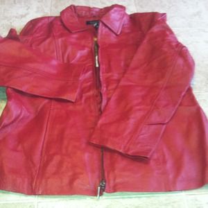 Genuine washable leather jacket