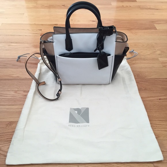 Brand New colorblock Reed Krakoff  satchel Handbag