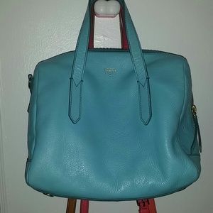 Fossil Leather Satchel