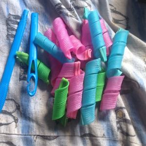 Full set of curl formers