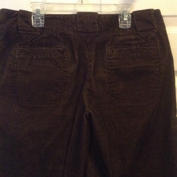 zinc Pants & Jumpsuits Capri Pants Brown Corduroy Poshmark