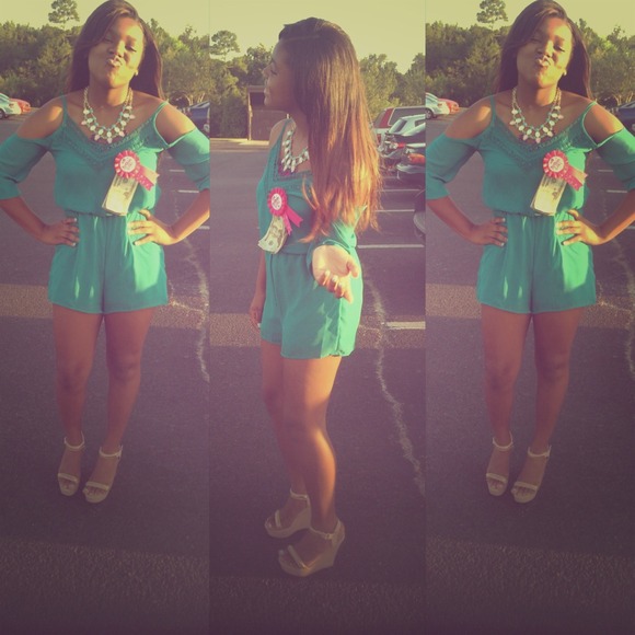 My 15th Birthday Romper 😩 .