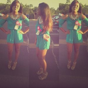 My 15th Birthday Romper 😩 .