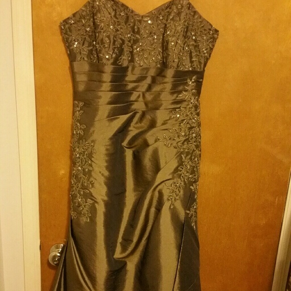 Mother of the Bride taffeta dress with bolero