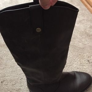 Dark Brown Riding Boots