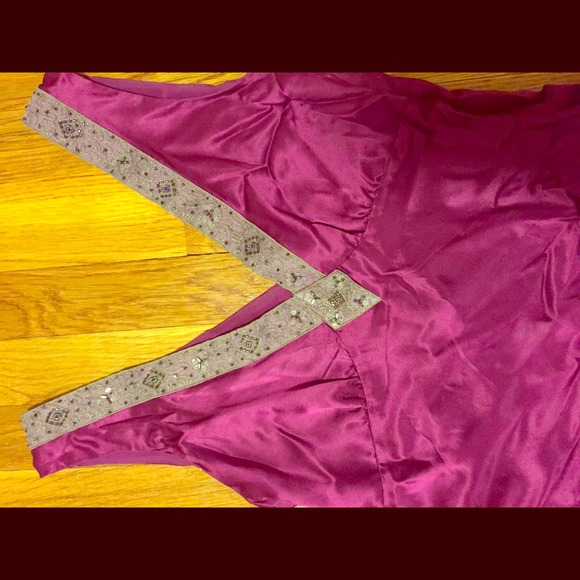 Beautiful jewel tone embellished Kenneth Cole top - Picture 1 of 2