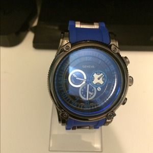 Hip Hop Men Geneva watch