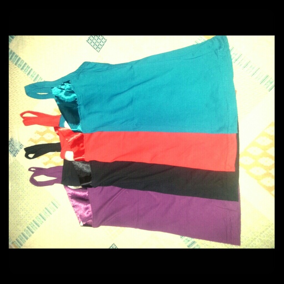 ON HOLD Set of 4 tank tops