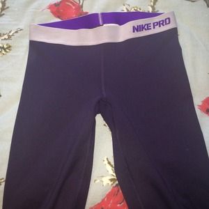 Bright Purple Nike Leggings