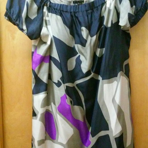Theory short printed dress