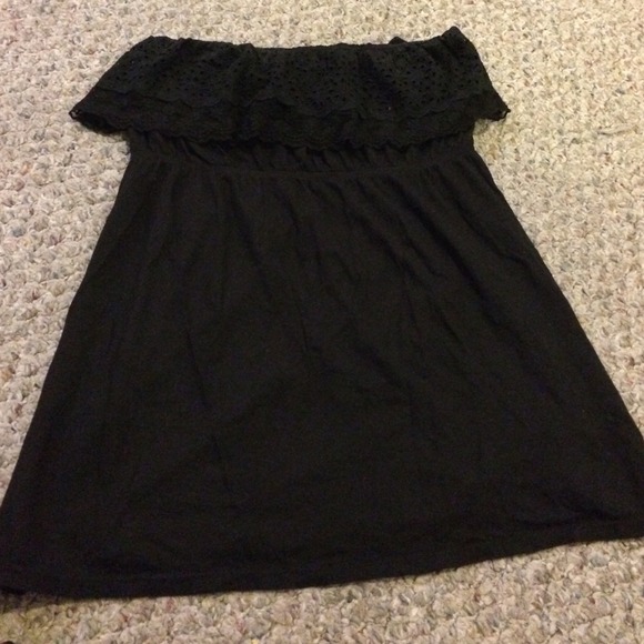 Black Sleeveless top
