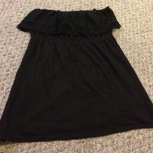 Black Sleeveless top