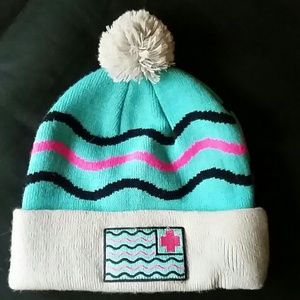 Pink dolphin beanie