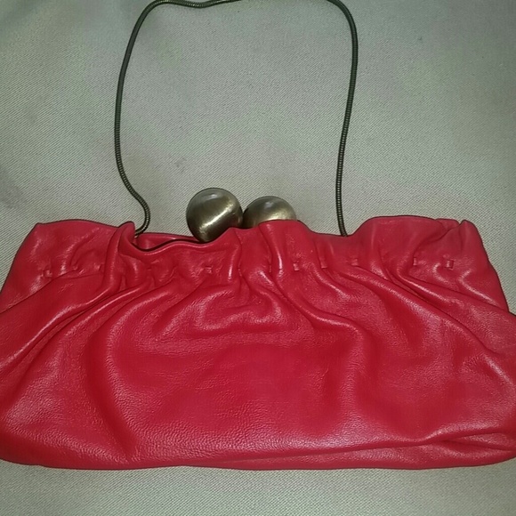 Ardent B.  Small red purse/clutch
