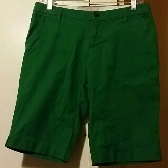 Green shorts