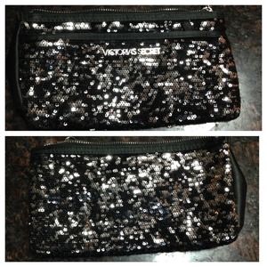 Black Victoria's Secret  sequin clutch