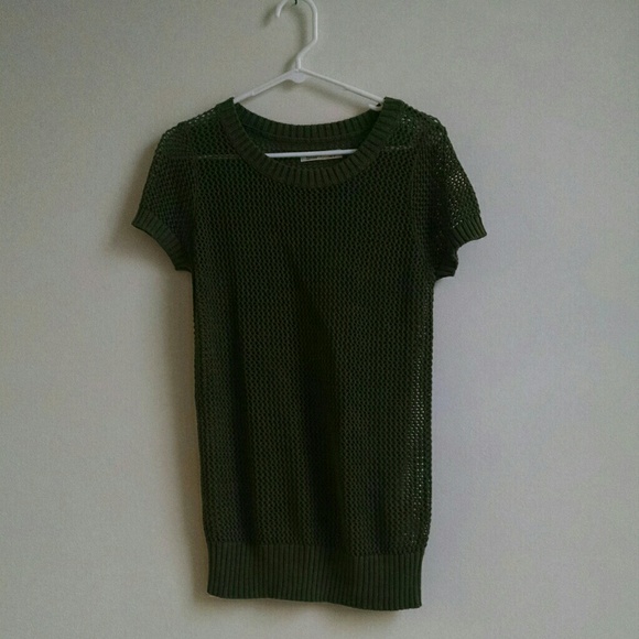 Forest green, long top