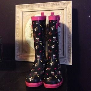 Owl Rainboots