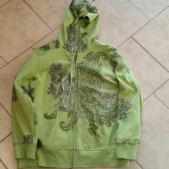 Beatiful lime green hoodie