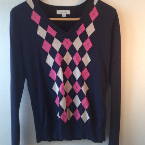 Merona Argyle Sweater