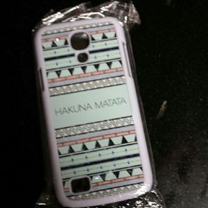 Aztec 'hakuna matata' phone case - galaxy s4 mini