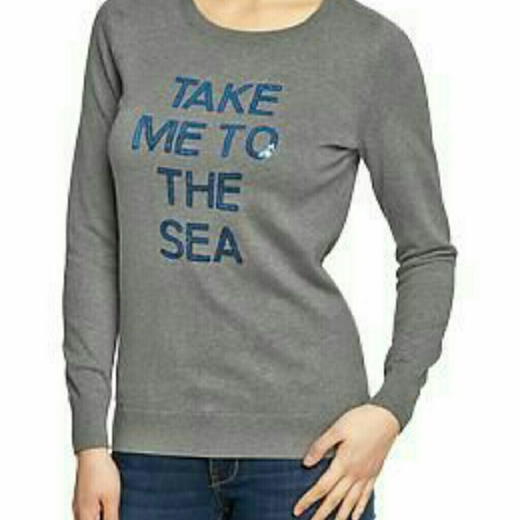 Old navy grey cute sweater.