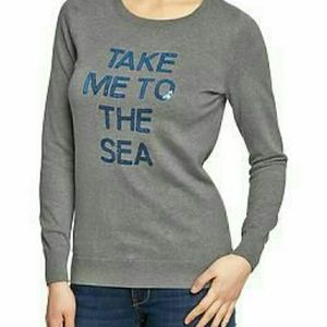 Old navy grey cute sweater.