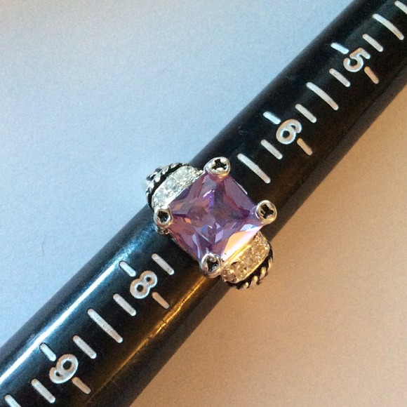 Jewelry - Amethyst Sterling Silver Ring bundle