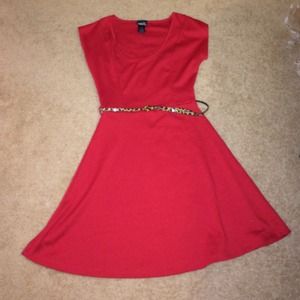 Red dress