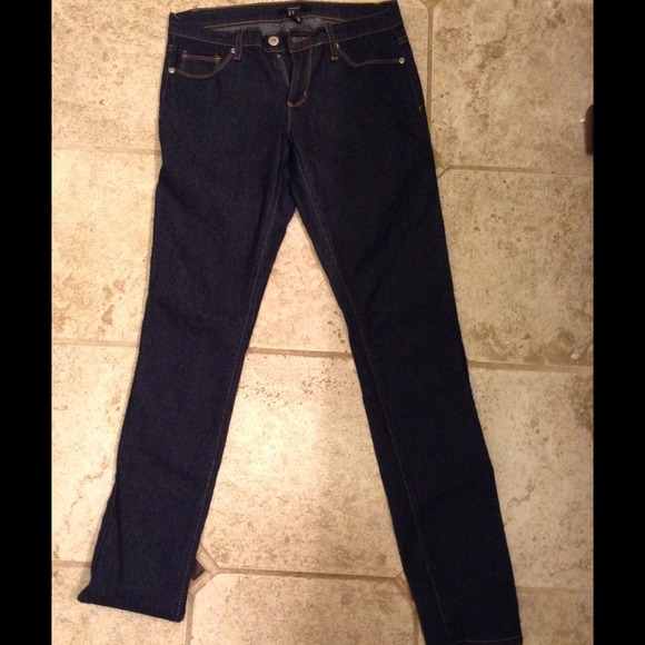 Dark blue skinny jeans