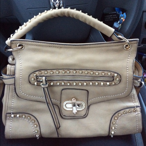 Tan purse