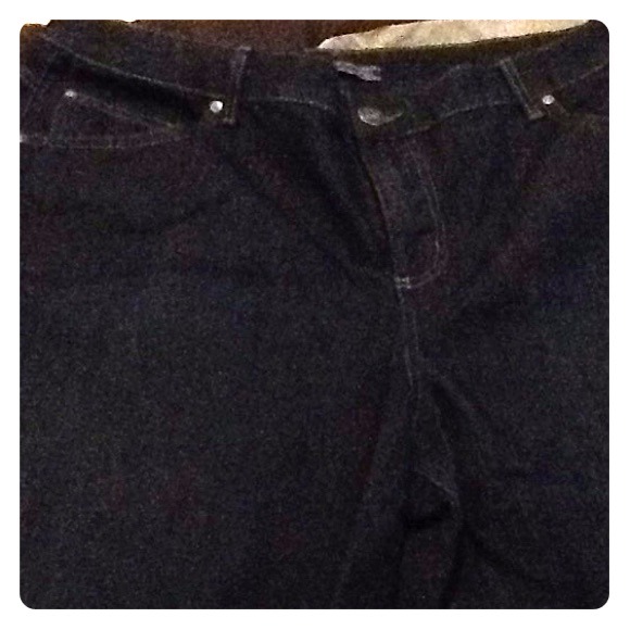 WOMANS 5 POCKET JEANS CAPRIS size 16 W