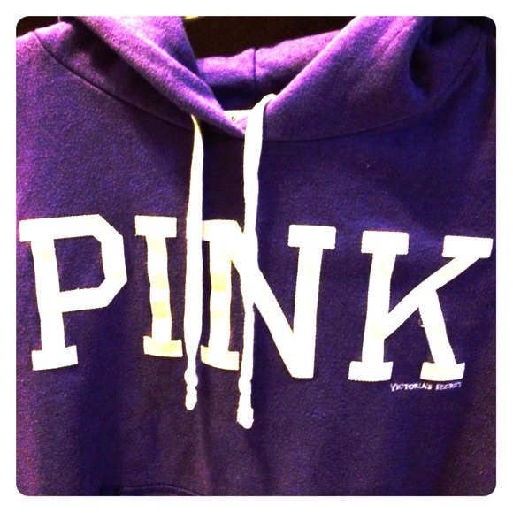 PINK VS purple hoodie