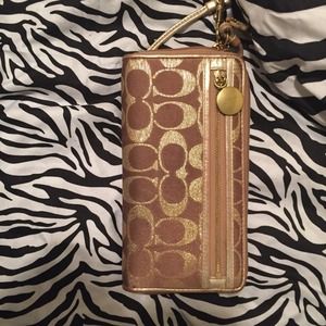 Authentic Coach Wallet/Wristlet