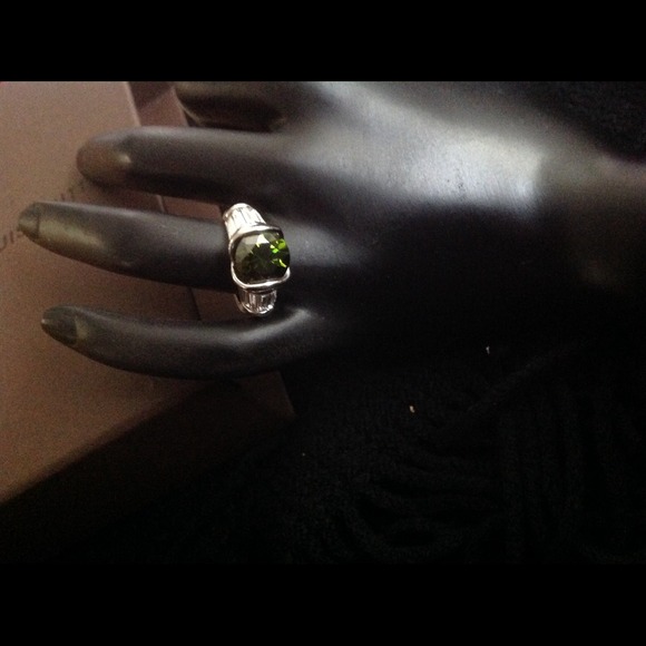Peridot ring