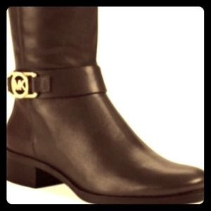 Michael Kors leather boots. Never worn