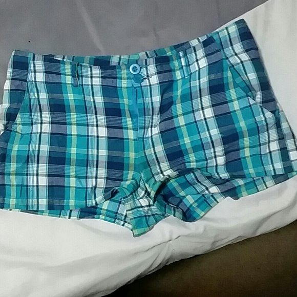 Checkered shorts