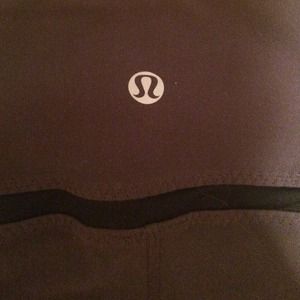 Grey lululemon crops, size 8