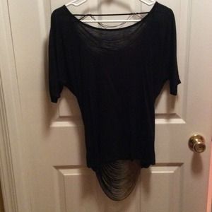 String back party shirt