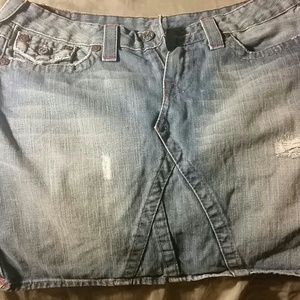 True religion skirt ..;) ♡ ♡ ♡ ♡ :)