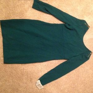 Green Zara Party Dress